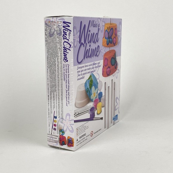 New Sealed MAKE A WIND CHIME Craft Kit by 4M  Ages 8+ Children Kids Fun Project - Picture 3 of 7